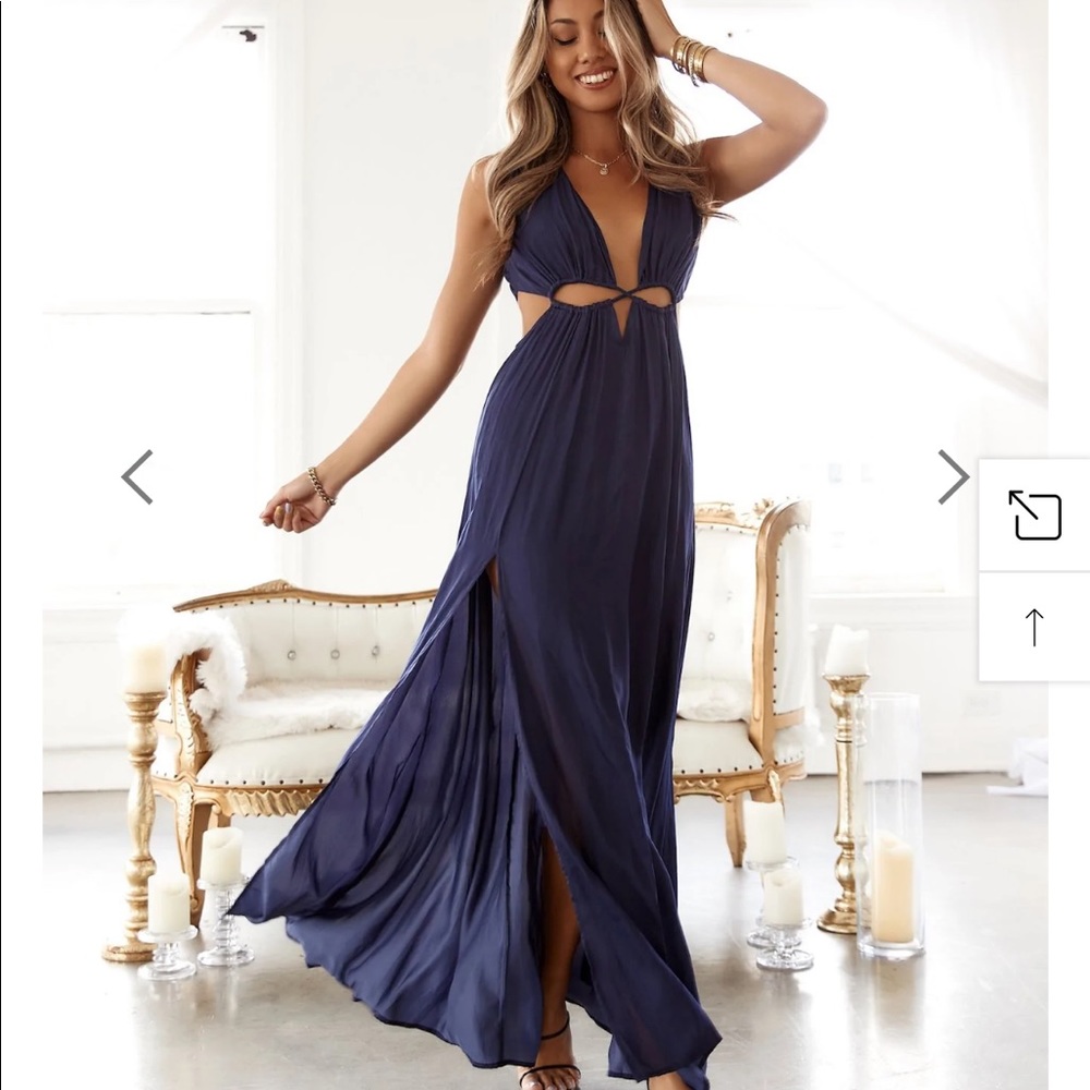 Hello Molly Since I Met You Maxi. Color Ink, size L.